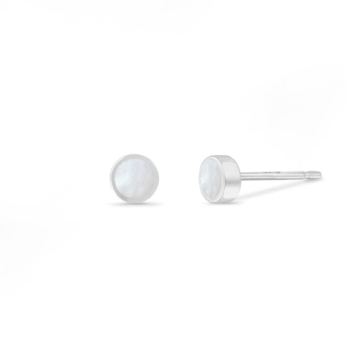 Boma Jewelry Earrings Belle Mini Studs with Stone