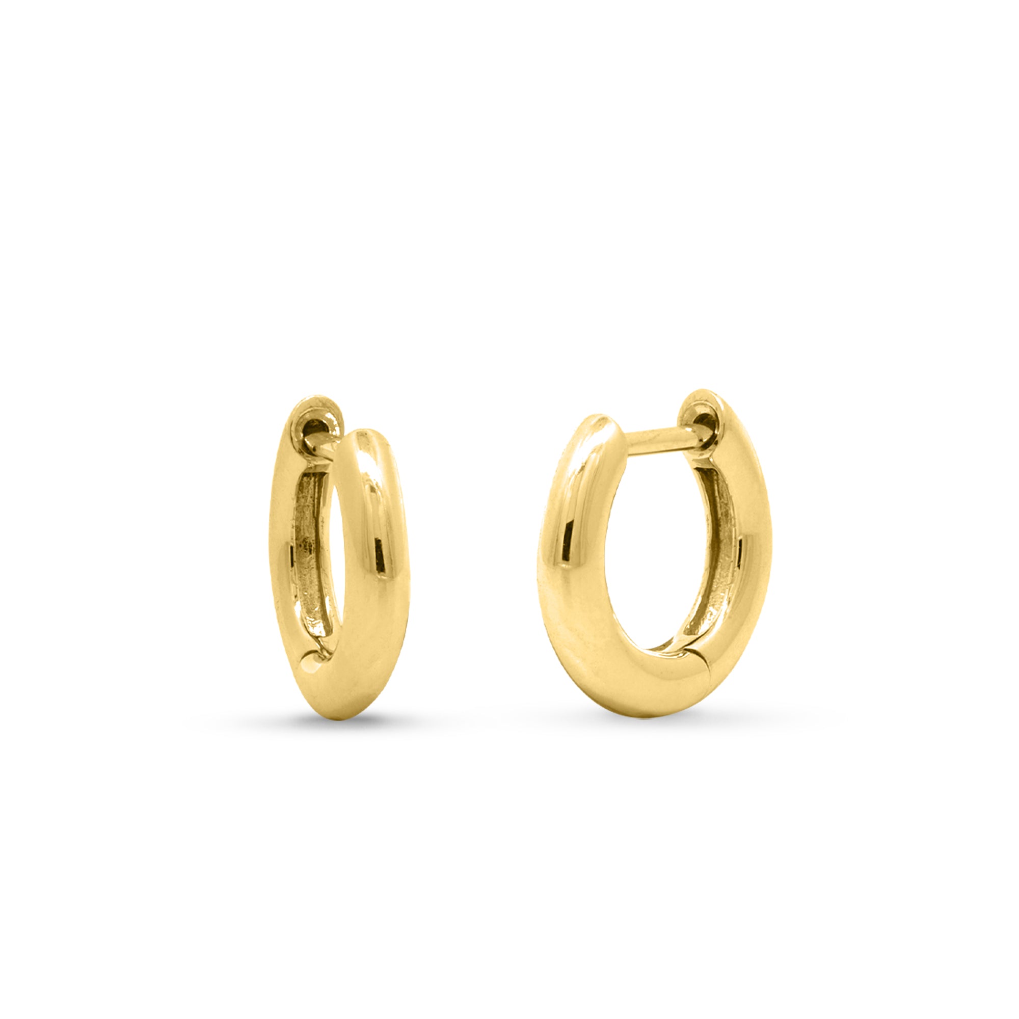 Boma Jewelry Mini Huggie Hoops Gold