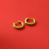 Boma Jewelry Mini Huggie Hoops Gold