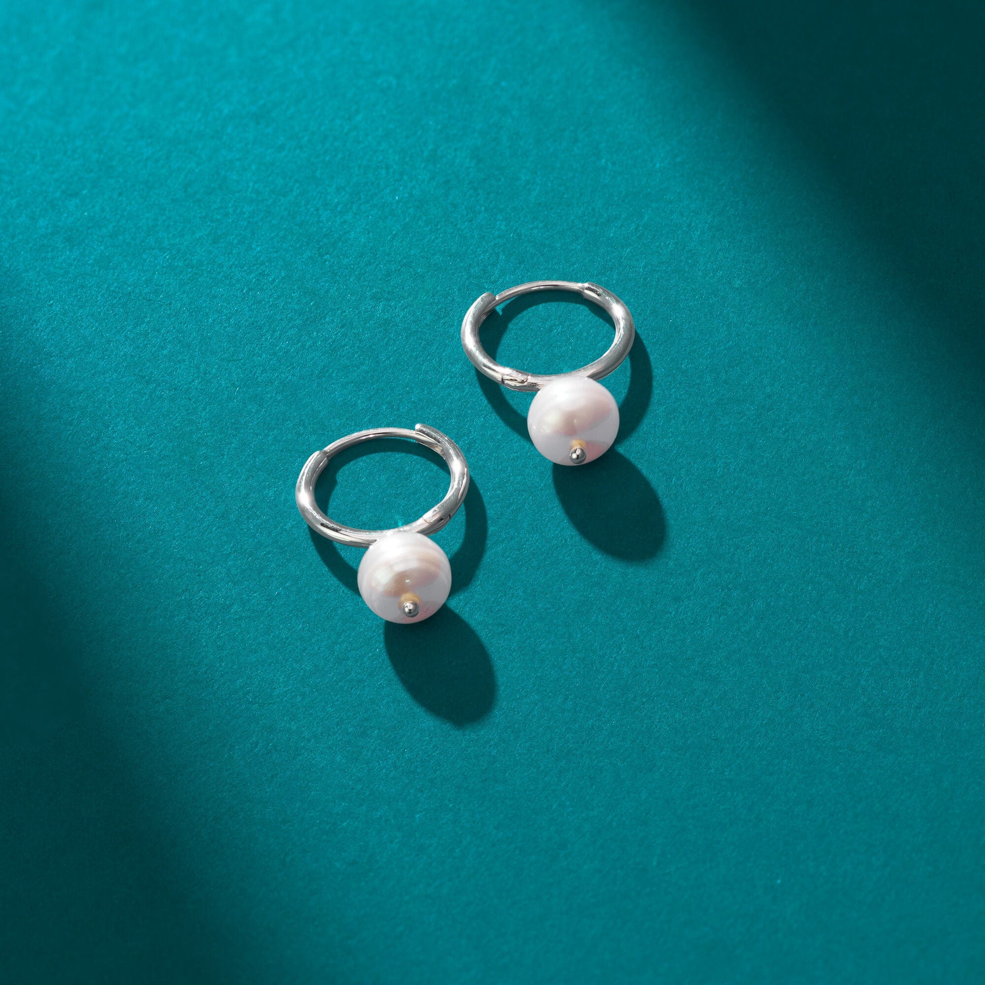 Boma Jewelry Moonlit Pearl Huggies