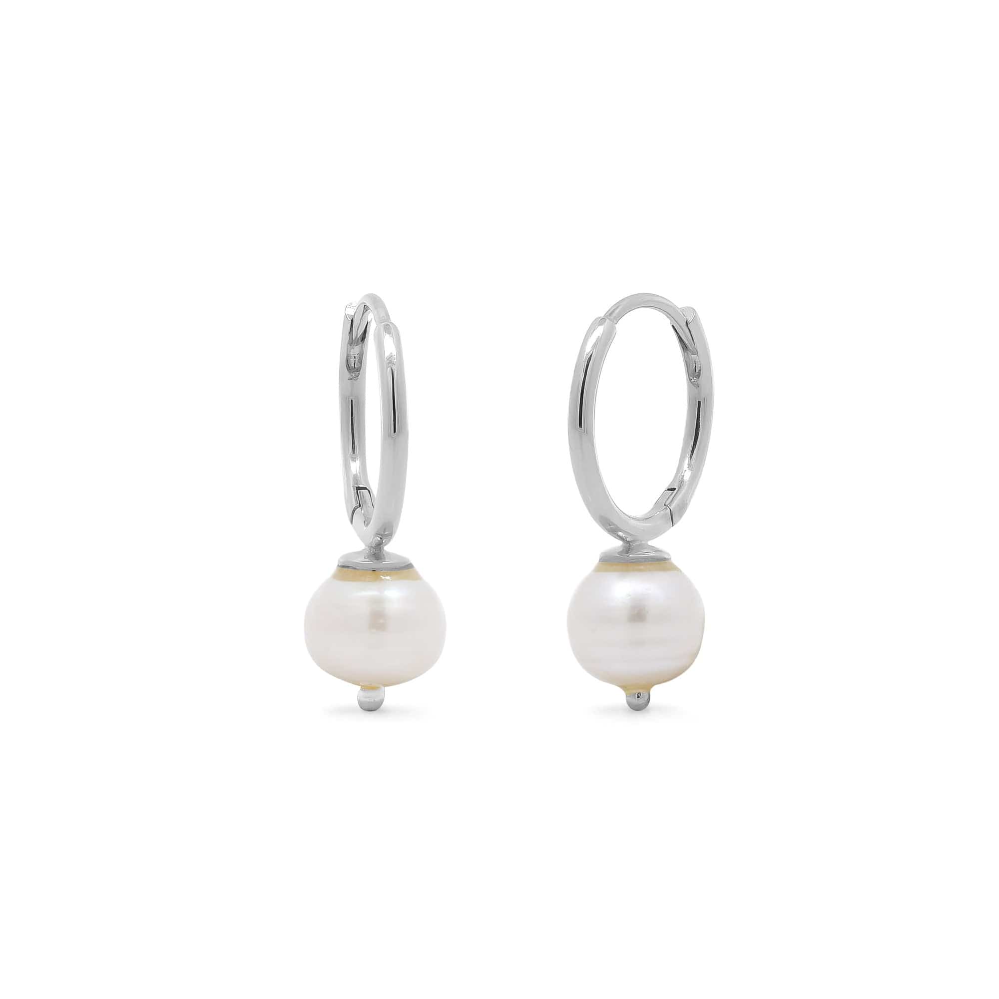 Boma Jewelry Moonlit Pearl Huggies