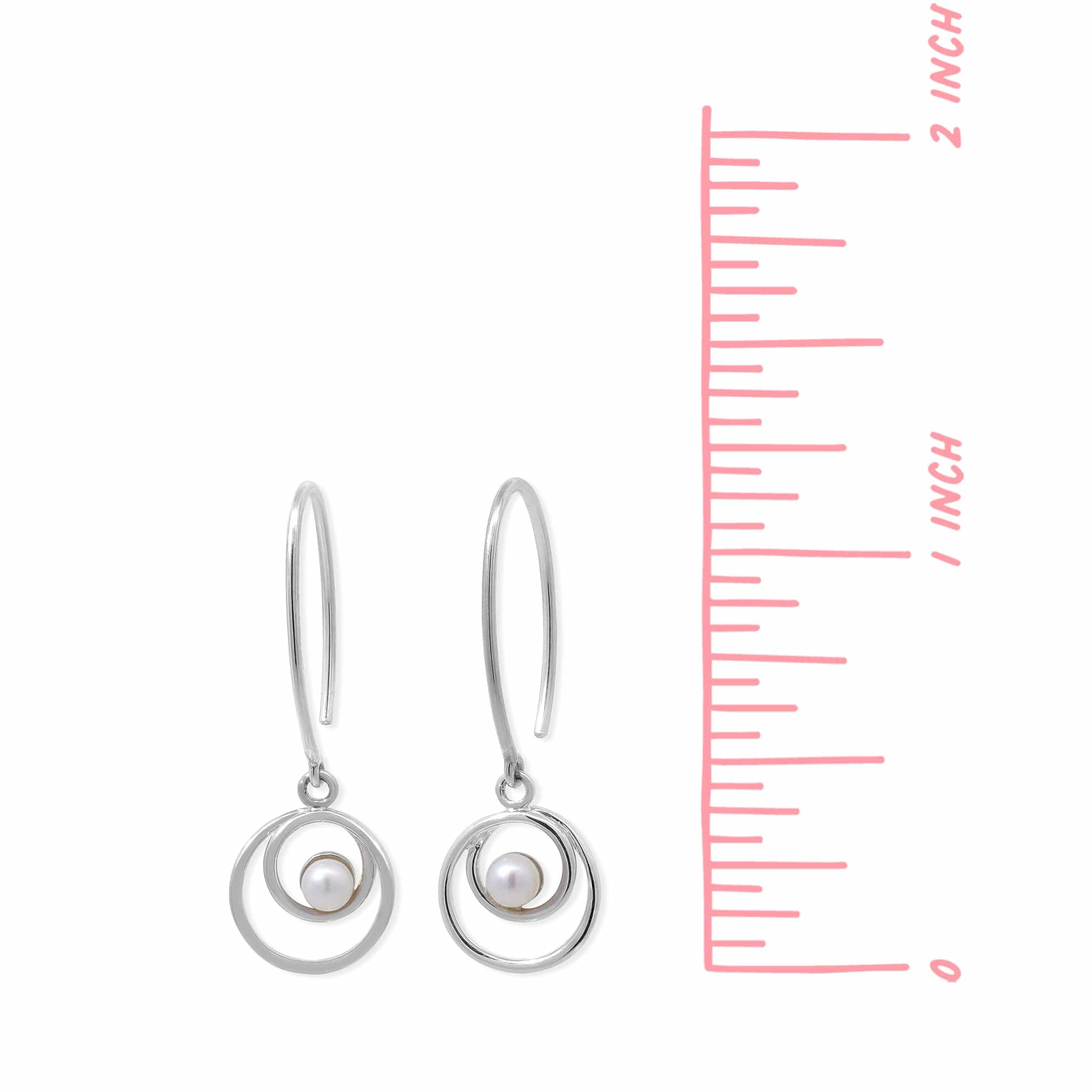Boma Jewelry Orbit Pearl Earrings