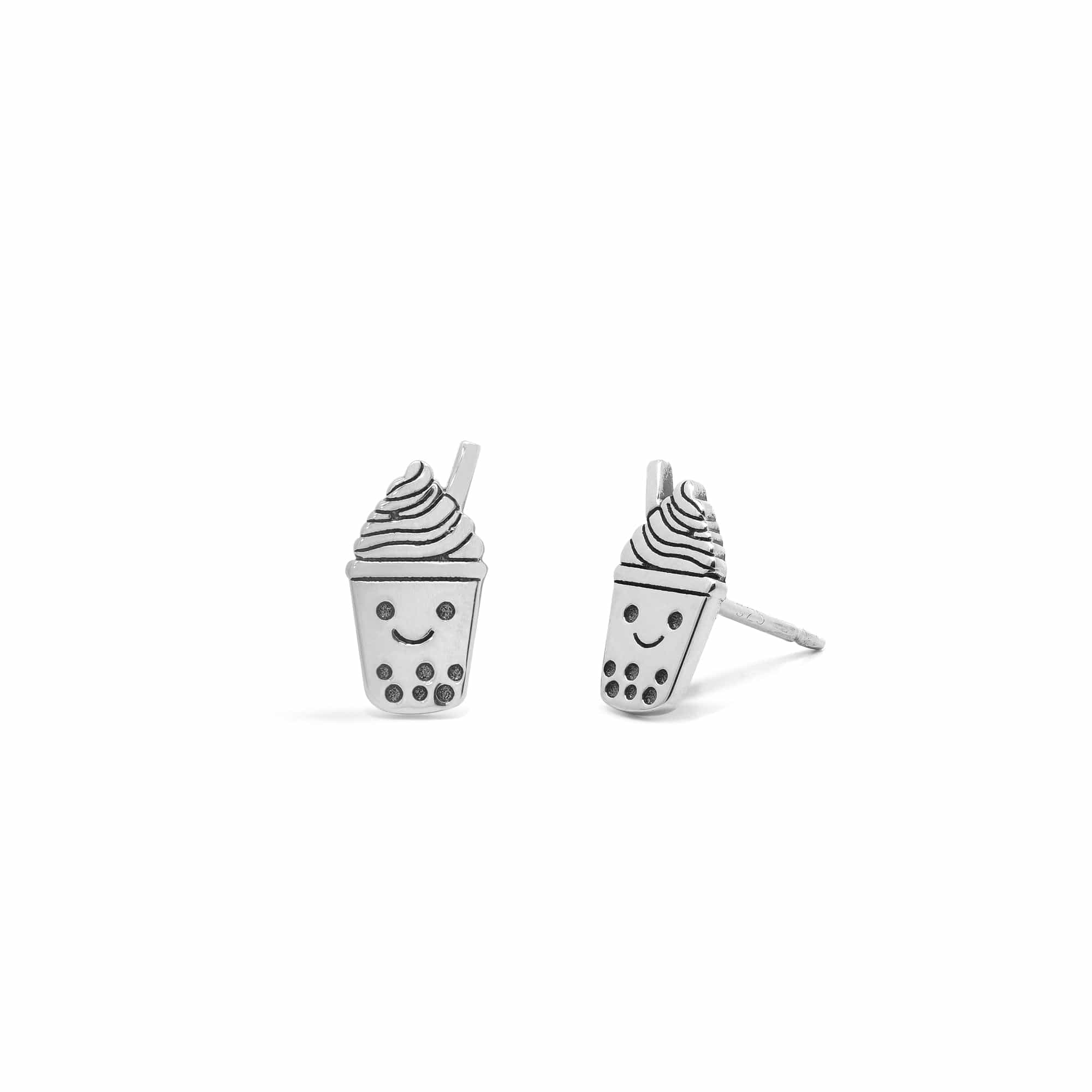 Boma Jewelry Smiling Boba Tea Studs