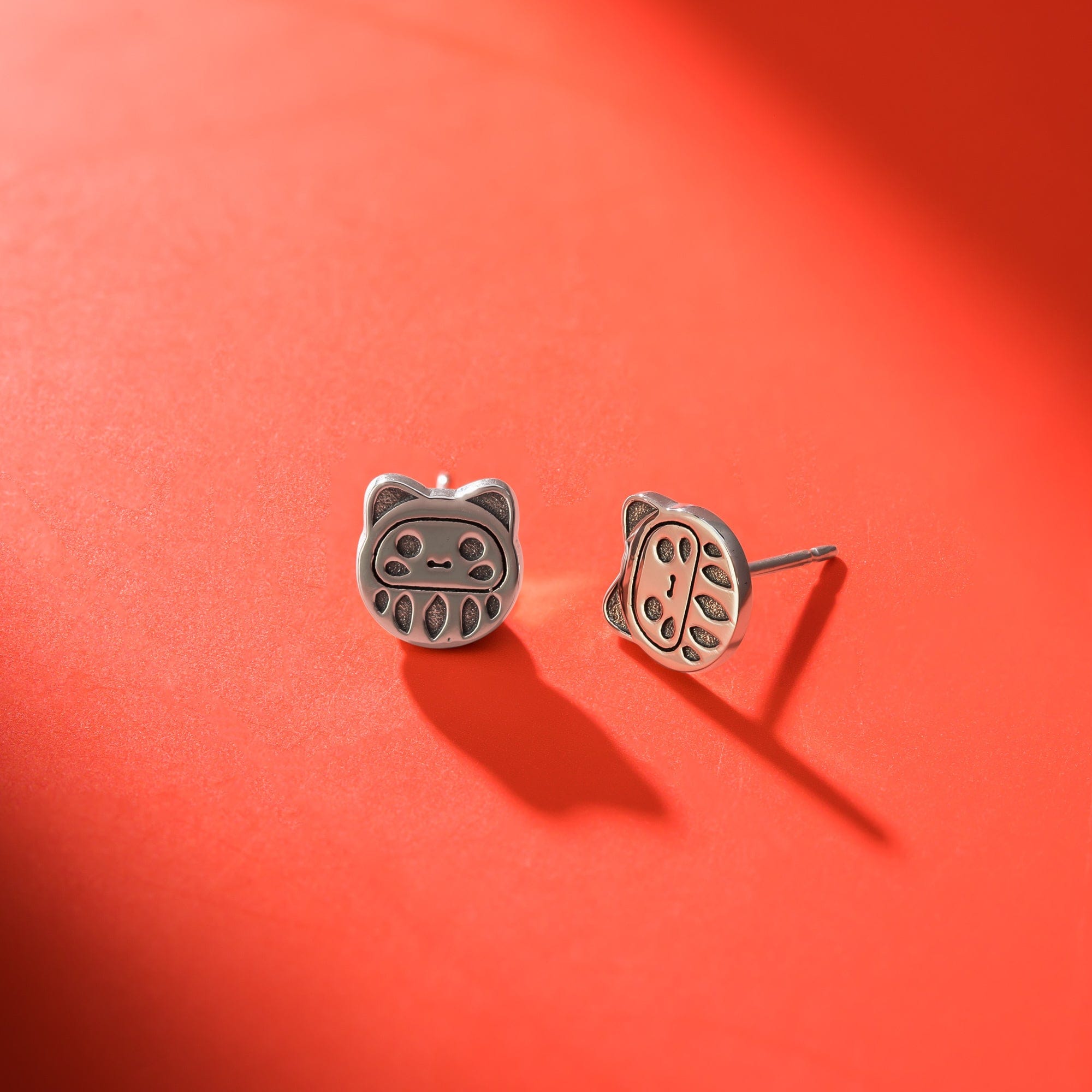 Boma Jewelry Kawaii Daruma Studs