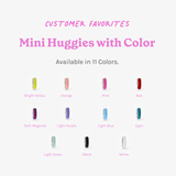 Mini Huggie Hoops with Color