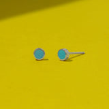 Belle Mini Studs with Stone
