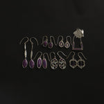 Boma Jewelry Earrings Bohemian Cushion Dangle Earrings with Stone