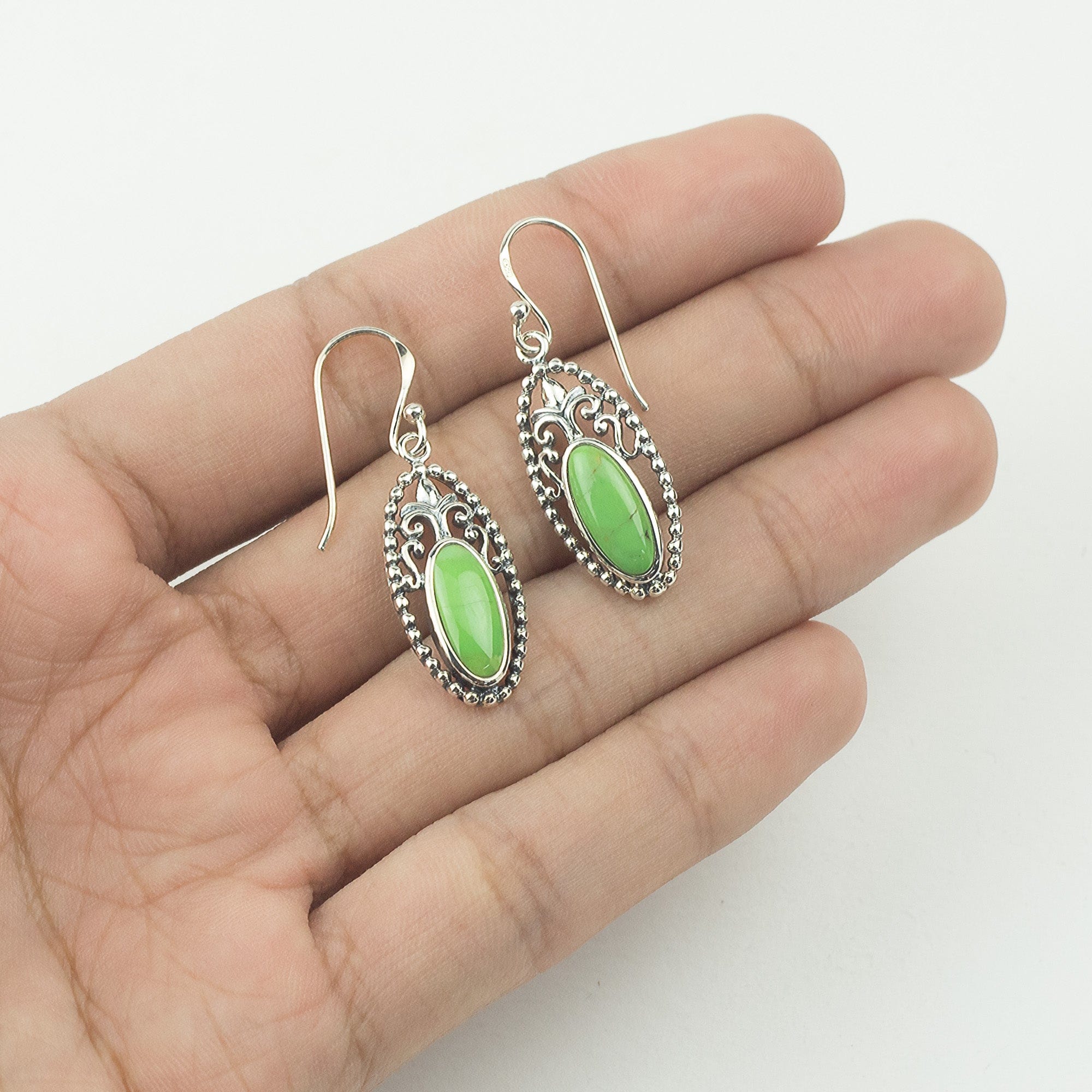 Boma Jewelry Earrings Bohemian Dangle Earrings with Stone