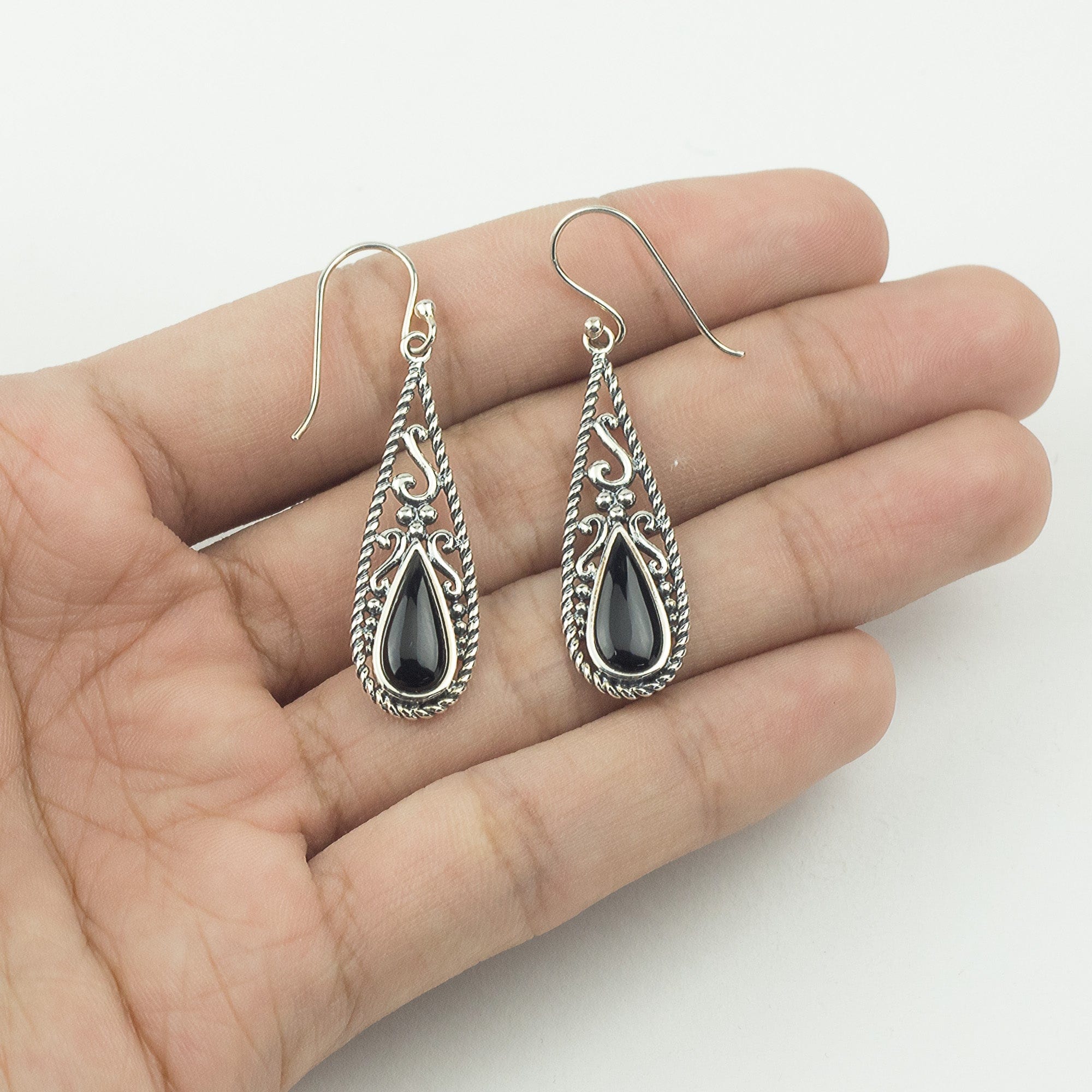 Boma Jewelry Earrings Bohemian Dangle Earrings with Stone