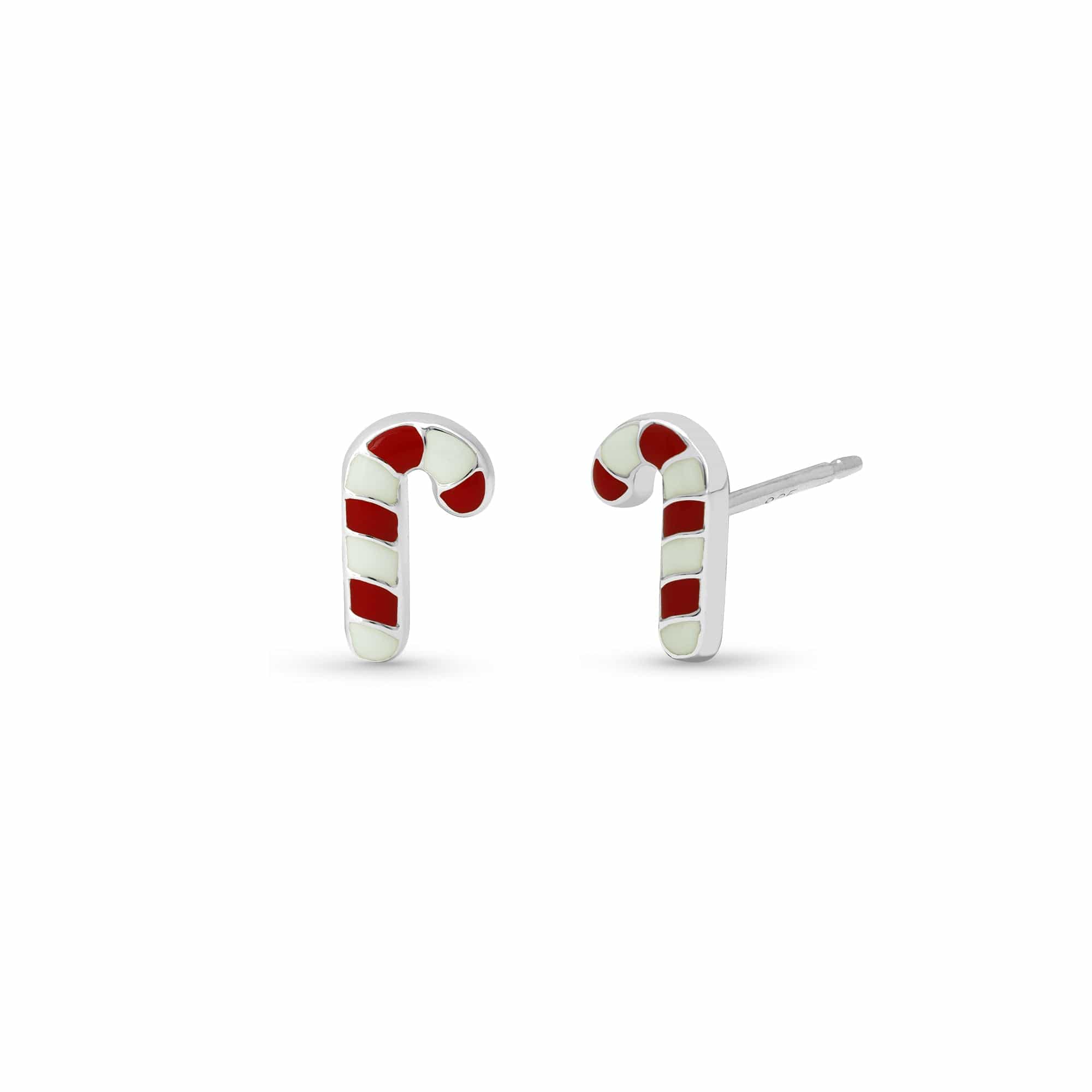 Boma Jewelry Earrings Candy Cane Studs