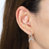 Boma Jewelry Earrings Crescent Moon Hoops