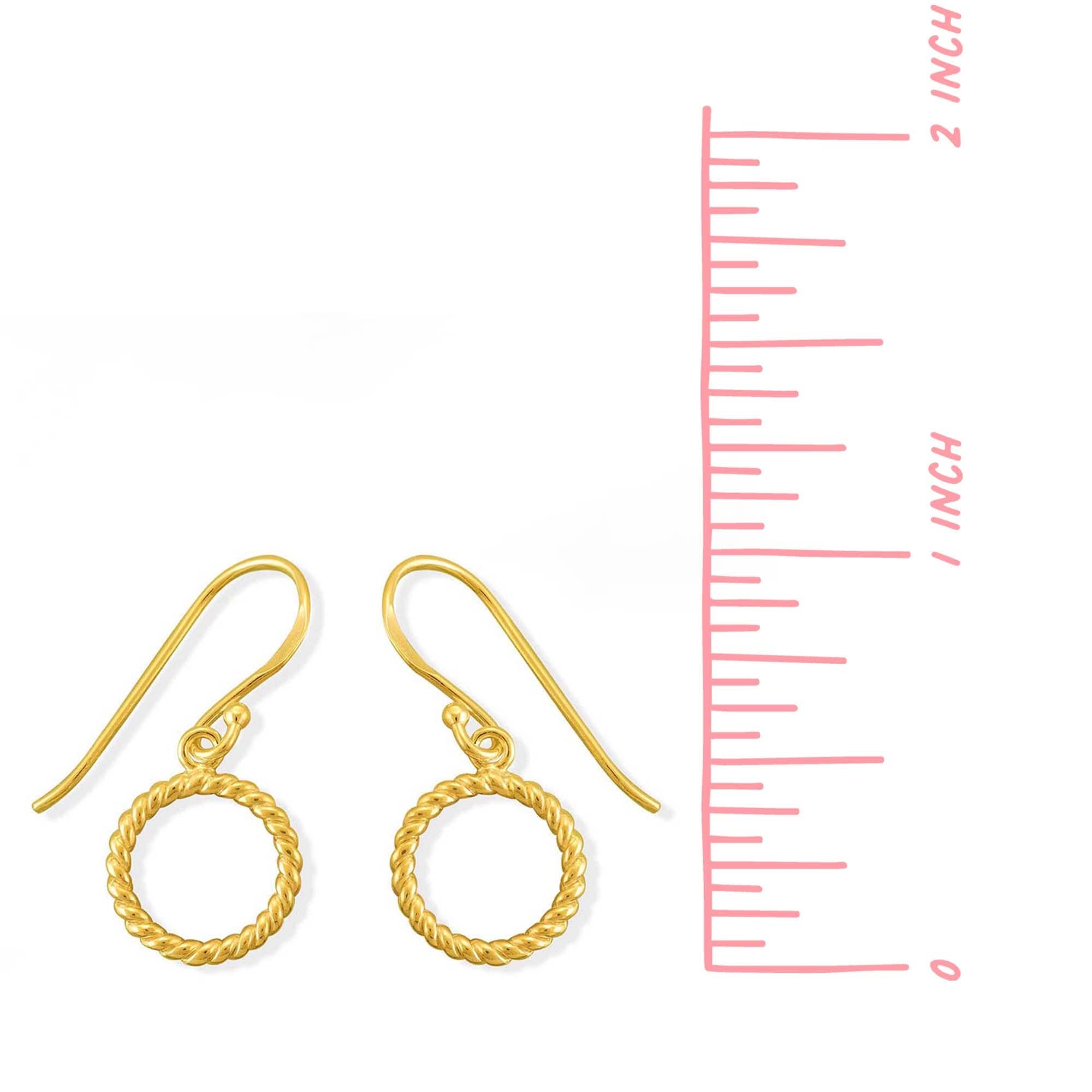Boma Jewelry Earrings Rope Circle Dangles Earrings