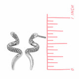 Boma Jewelry Earrings Slytherin Snake Stud Earrings