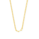 Boma Jewelry Necklaces 14K Gold Plated / 18" Box Chain Necklace