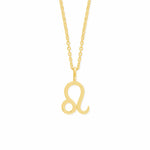 Boma Jewelry Necklaces 14K Gold Plated / Leo Zodiac Necklace
