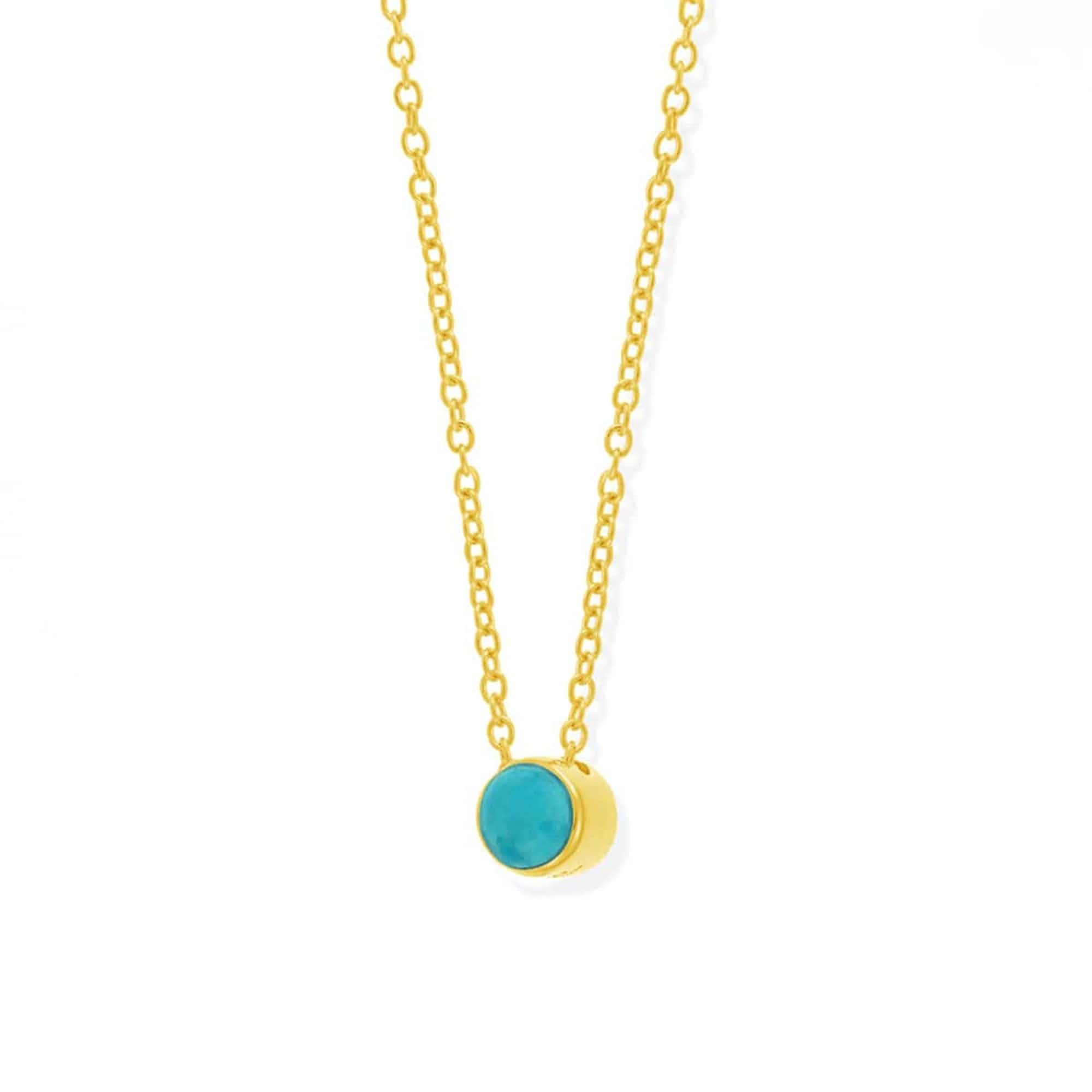 Boma Jewelry Necklaces Belle Dot Pendant Necklace Gold