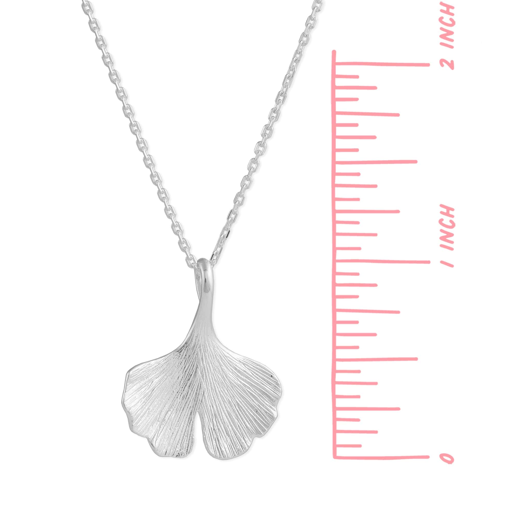 Boma Jewelry Necklaces Ginkgo Leaf Necklace