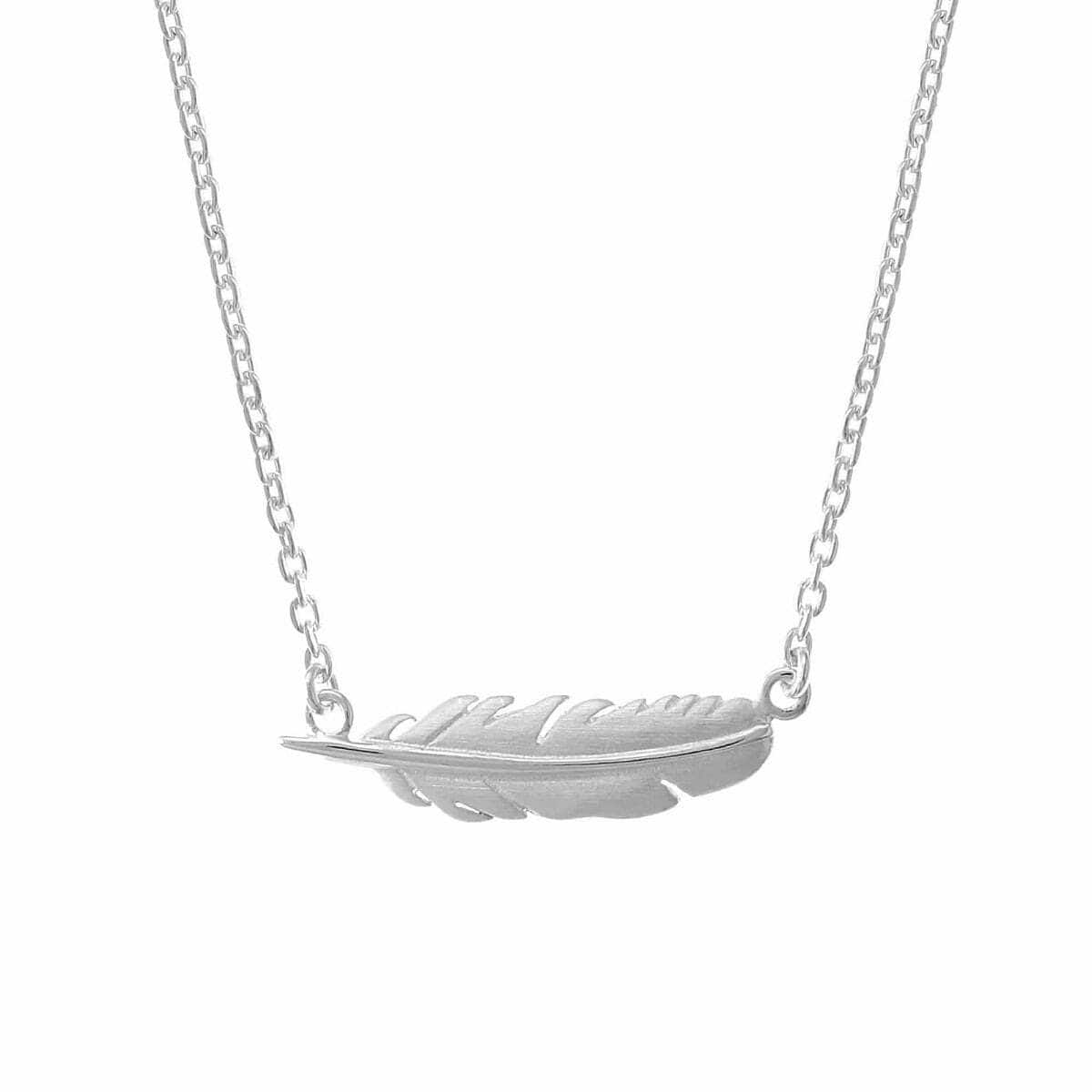 Boma Jewelry Necklaces Horizontal Feather Necklace