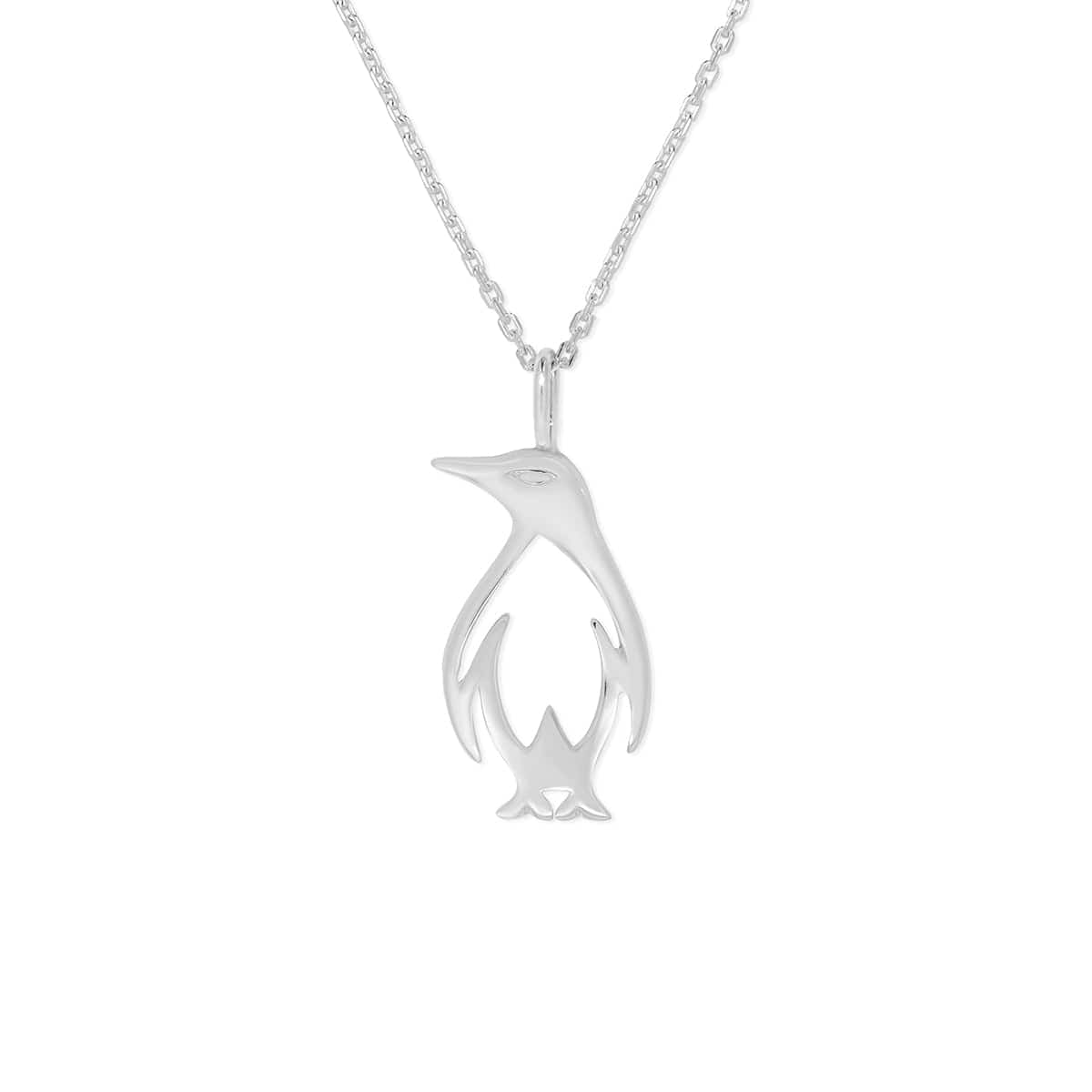 Penguin Necklace Silver Earrings Boma Jewelry