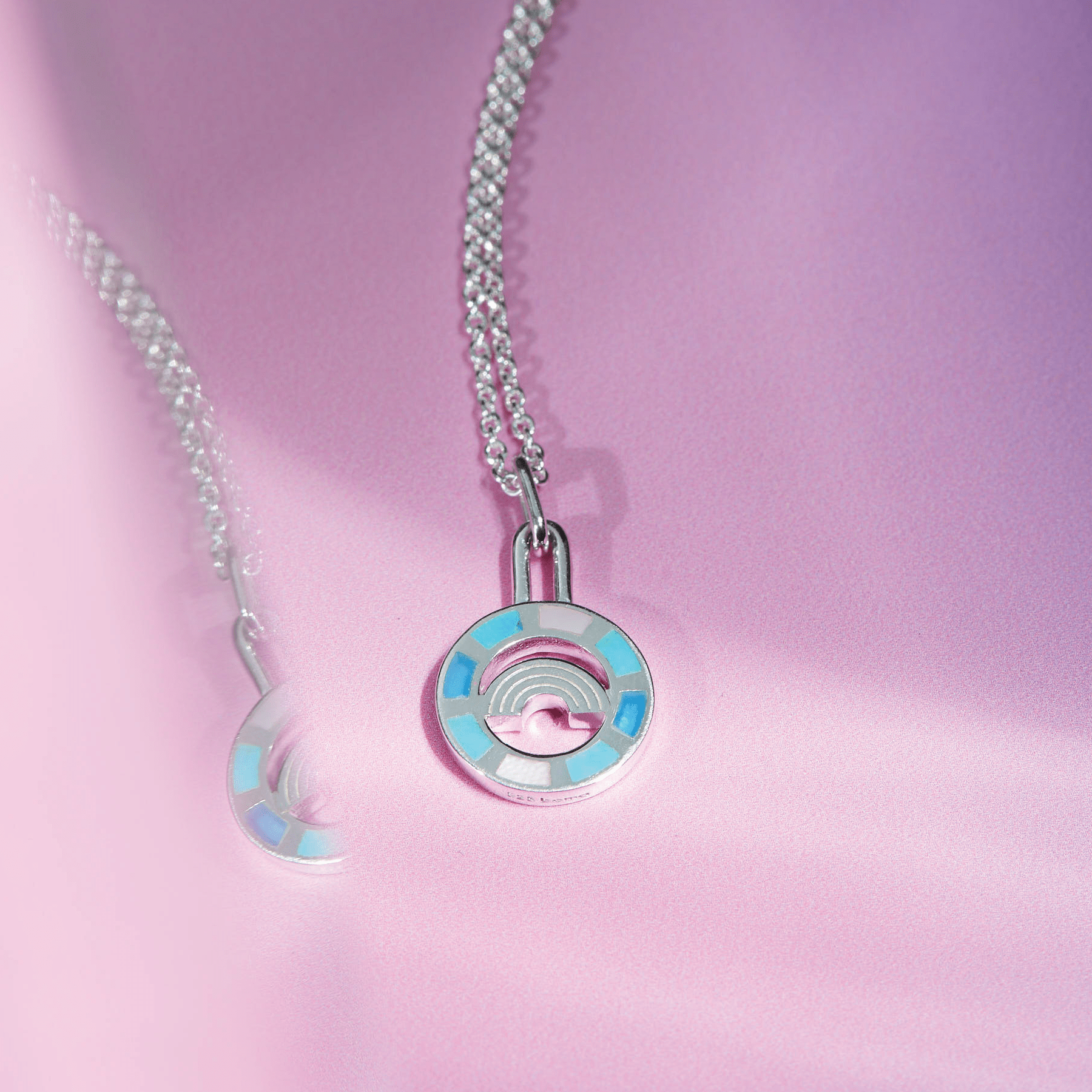 Boma Jewelry Necklaces Rainbow of Optimism Charm Necklace