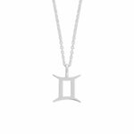 Boma Jewelry Necklaces Sterling Silver / Gemini Zodiac Necklace
