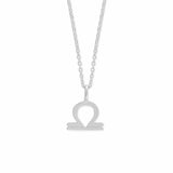 Boma Jewelry Necklaces Sterling Silver / Libra Zodiac Necklace