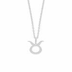 Boma Jewelry Necklaces Sterling Silver / Taurus Zodiac Necklace