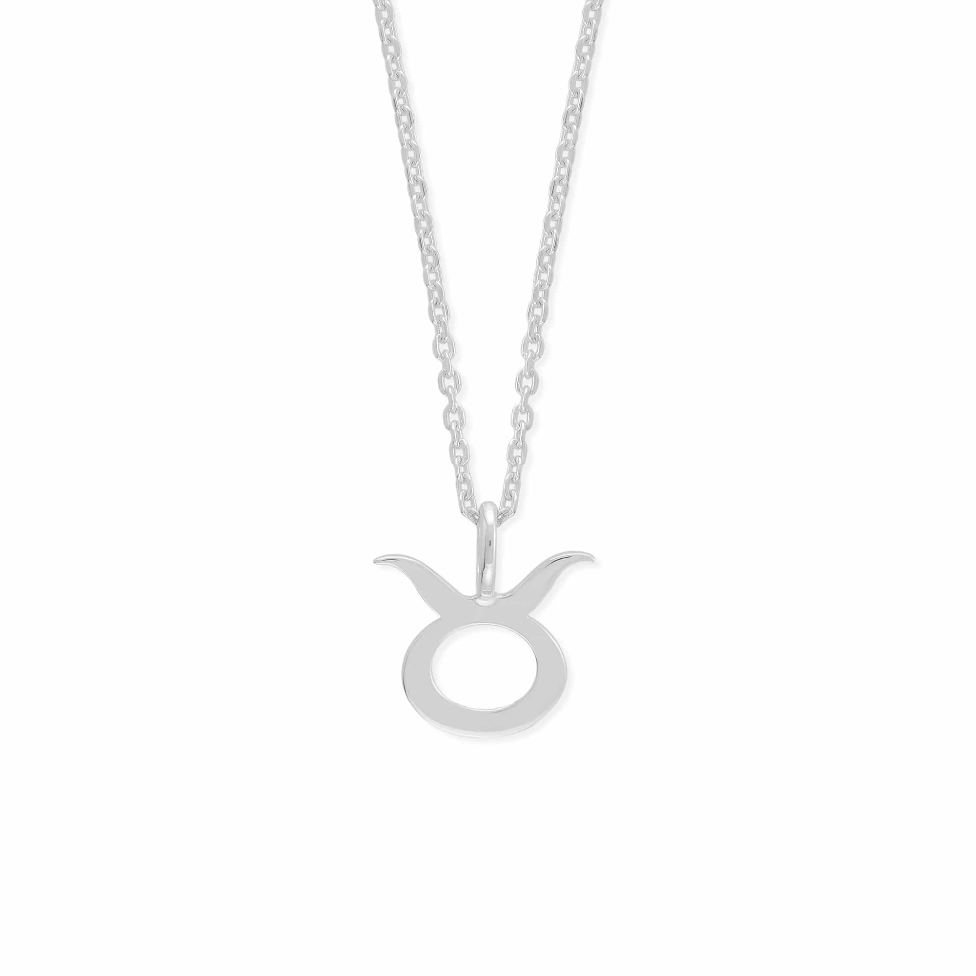 Boma Jewelry Necklaces Sterling Silver / Taurus Zodiac Necklace