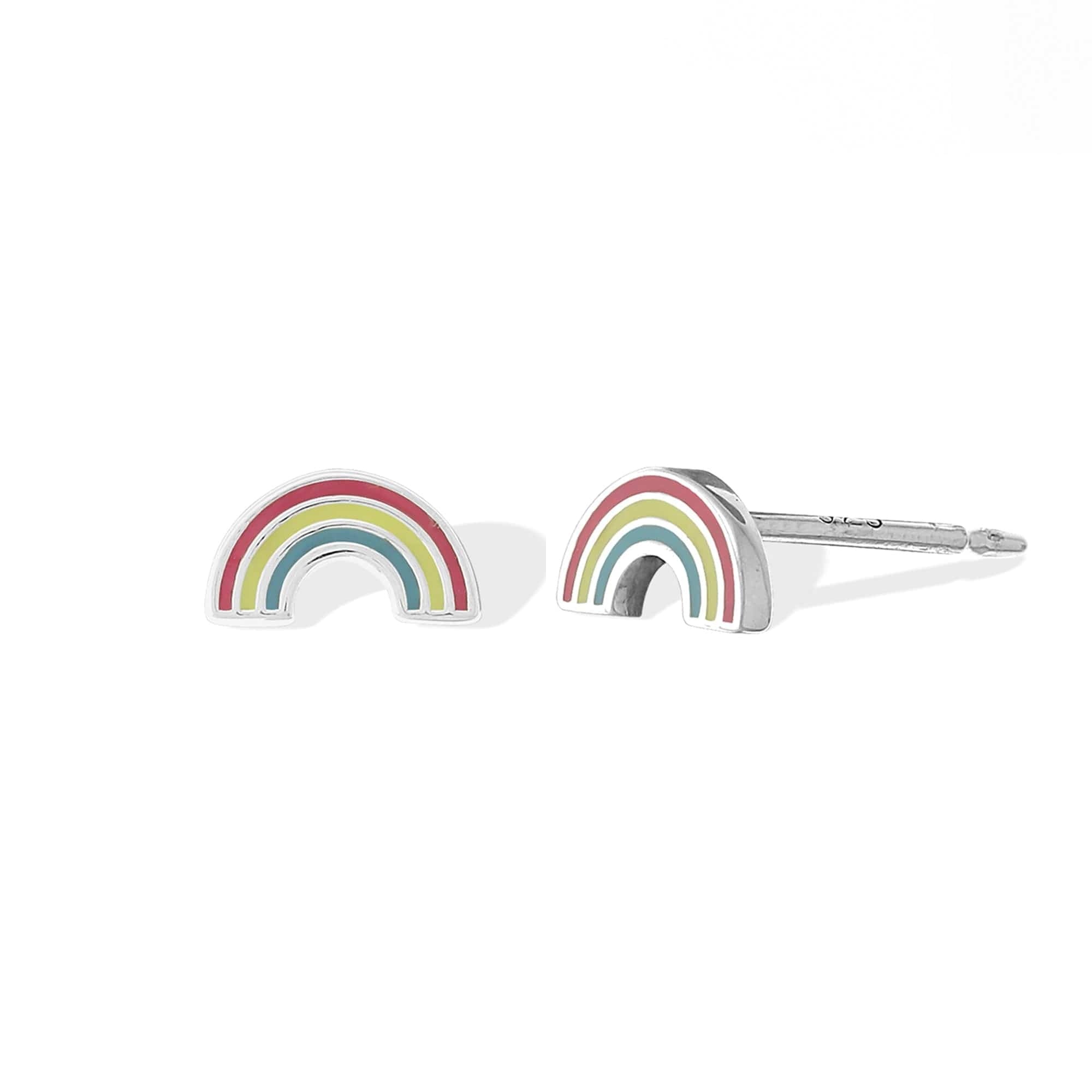 Boma Jewelry Rainbow Color Stud Earrings