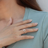 Boma Jewelry Rings Moon and Star Ring