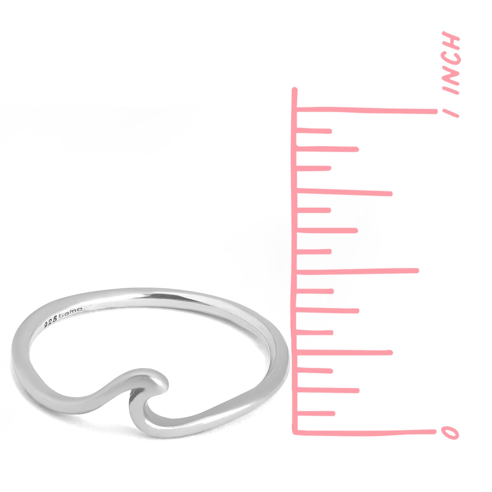 Boma Jewelry Rings Water Wave Ring