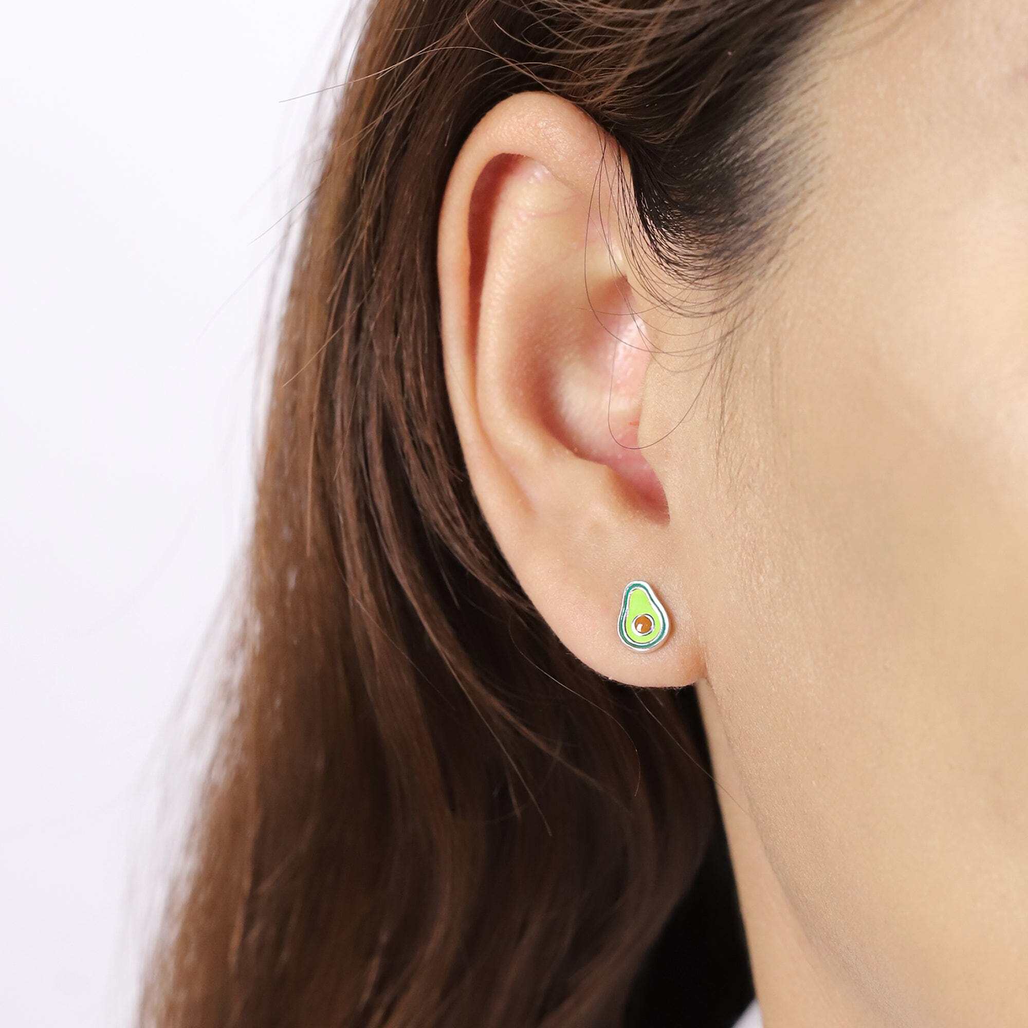 Boma Jewelry Earrings Avocado Stud Earrings