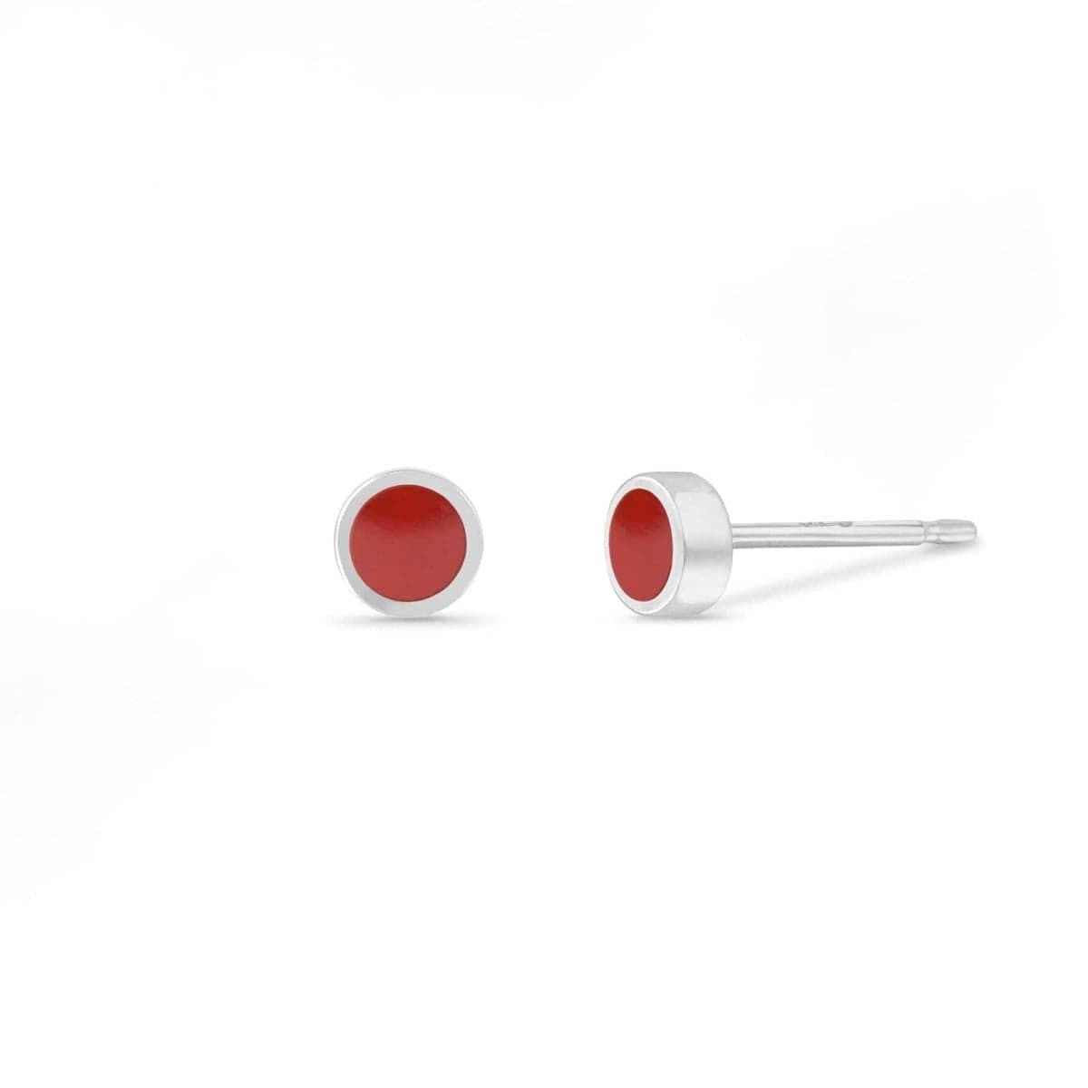Boma Jewelry Earrings Belle Mini Studs with Stone