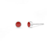 Boma Jewelry Earrings Belle Mini Studs with Stone