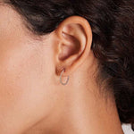 Boma Jewelry Earrings 14K Gold Vermeil / 0.5" Dot Hoops