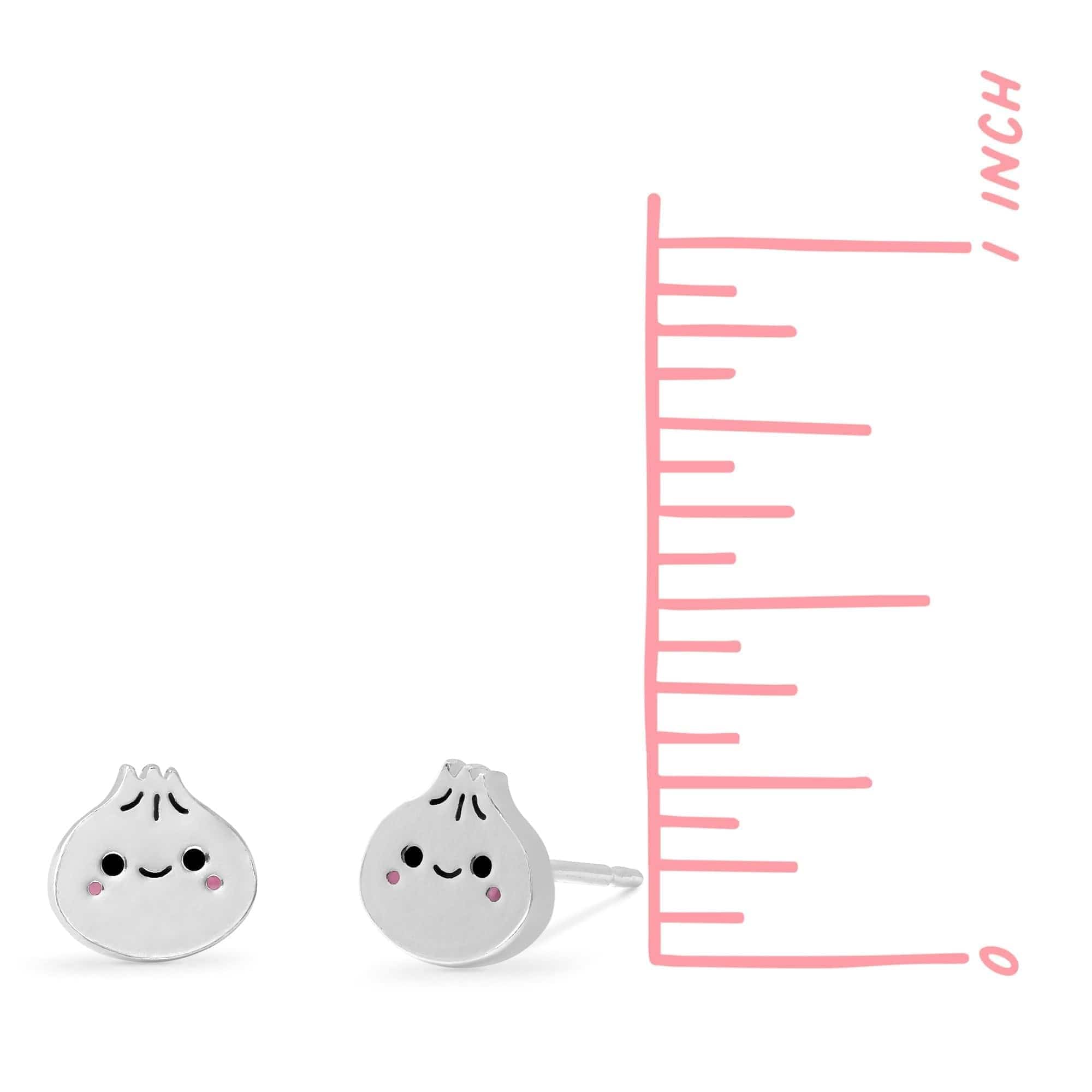Boma Jewelry Earrings Happy Bao Dumpling Studs