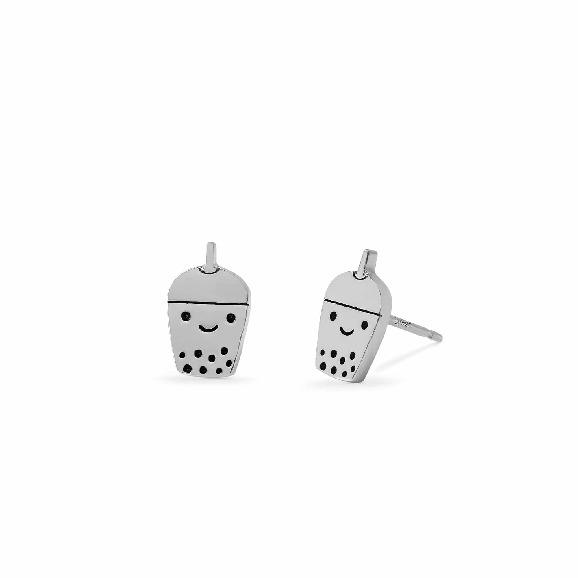 Boma Jewelry Earrings Happy Boba Tea Studs