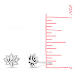 Lotus Flower Studs