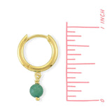 Boma Jewelry Earrings Treasured Drop Huggies
