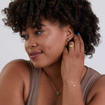 Boma Jewelry Necklaces Lapis Lazuli / Sterling Silver Treasured Teardrop Pendant Necklace