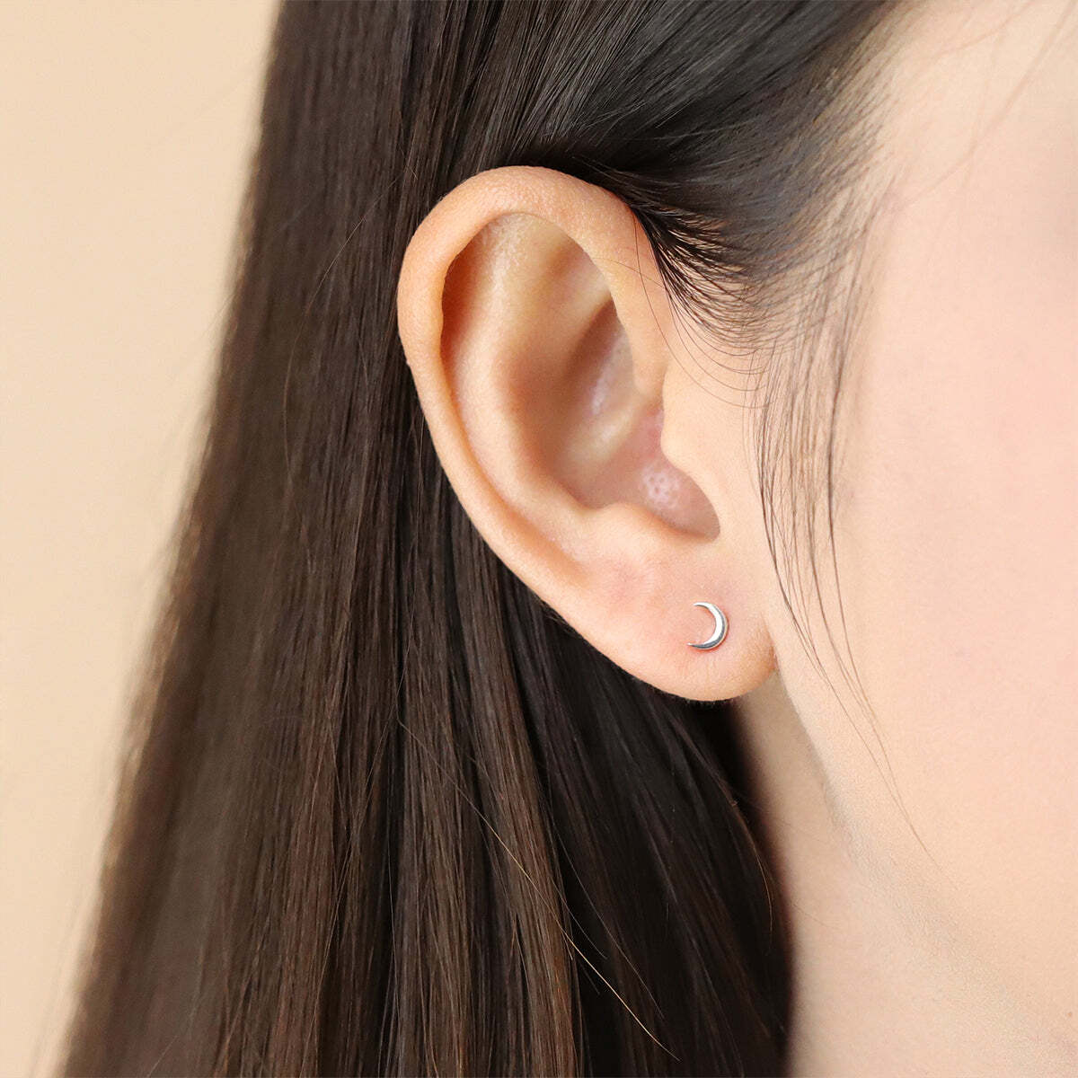 Boma Jewelry Earrings Crescent Moon Stud Earrings