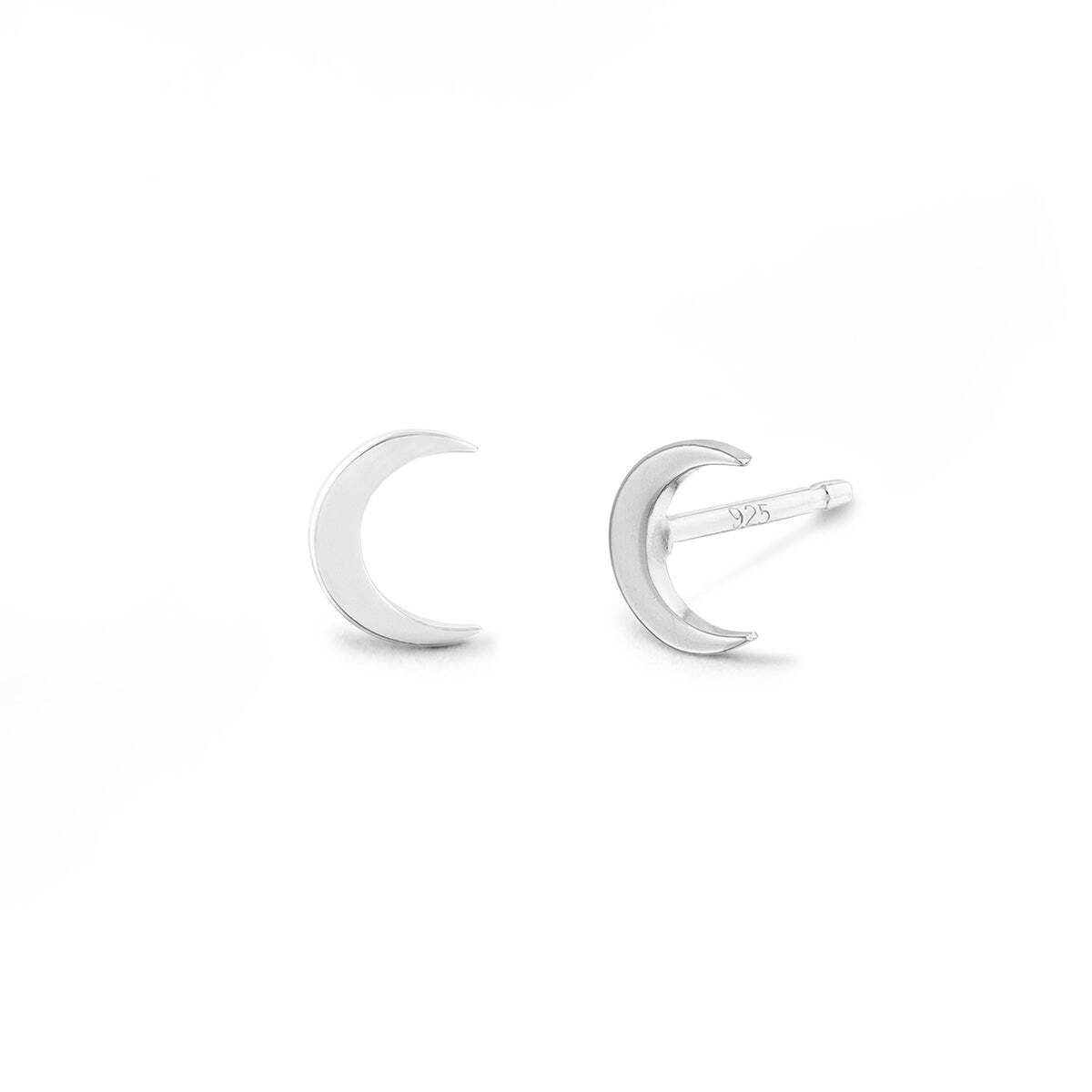 Boma Jewelry Earrings Crescent Moon Stud Earrings