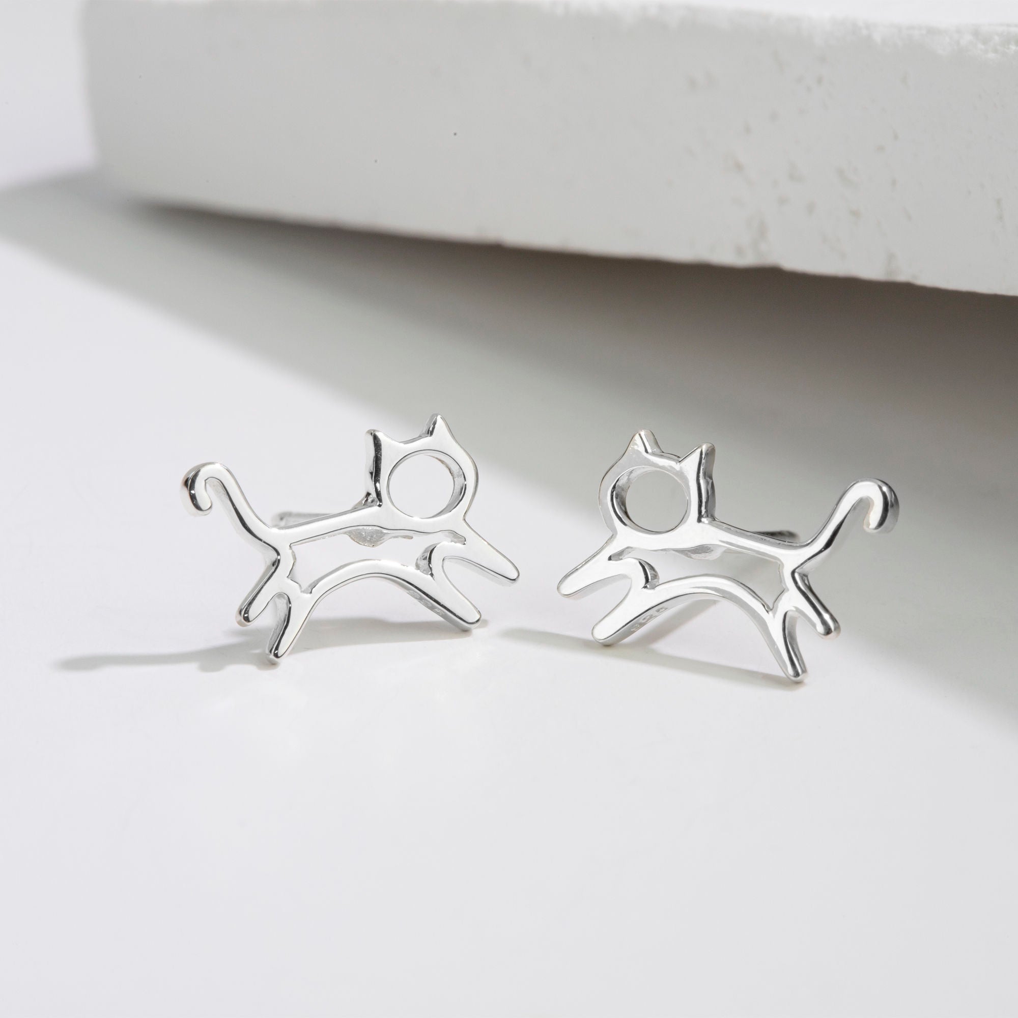 Boma Jewelry Earrings Cat Stud Earrings