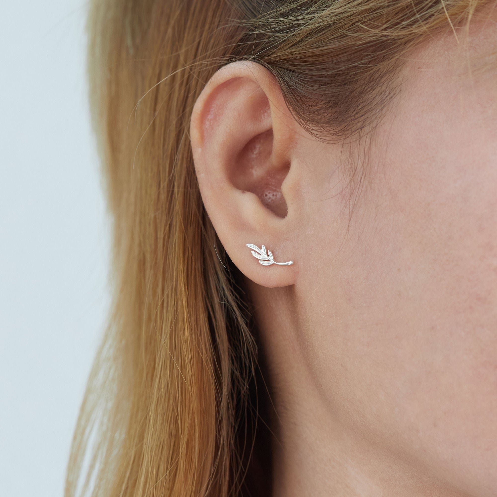 Boma Jewelry Earrings Leaf Stud Earrings