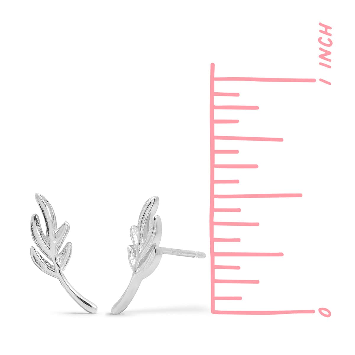Boma Jewelry Earrings Leaf Stud Earrings