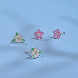 Boma Jewelry Earrings Cherry Blossom Stud Earrings  