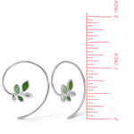 Boma Jewelry Earrings Leaf Pull Through Earrings