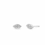 Clare Evil Eye Studs with Stone