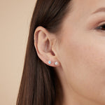 Boma Jewelry Clare Mini Studs with Stone
