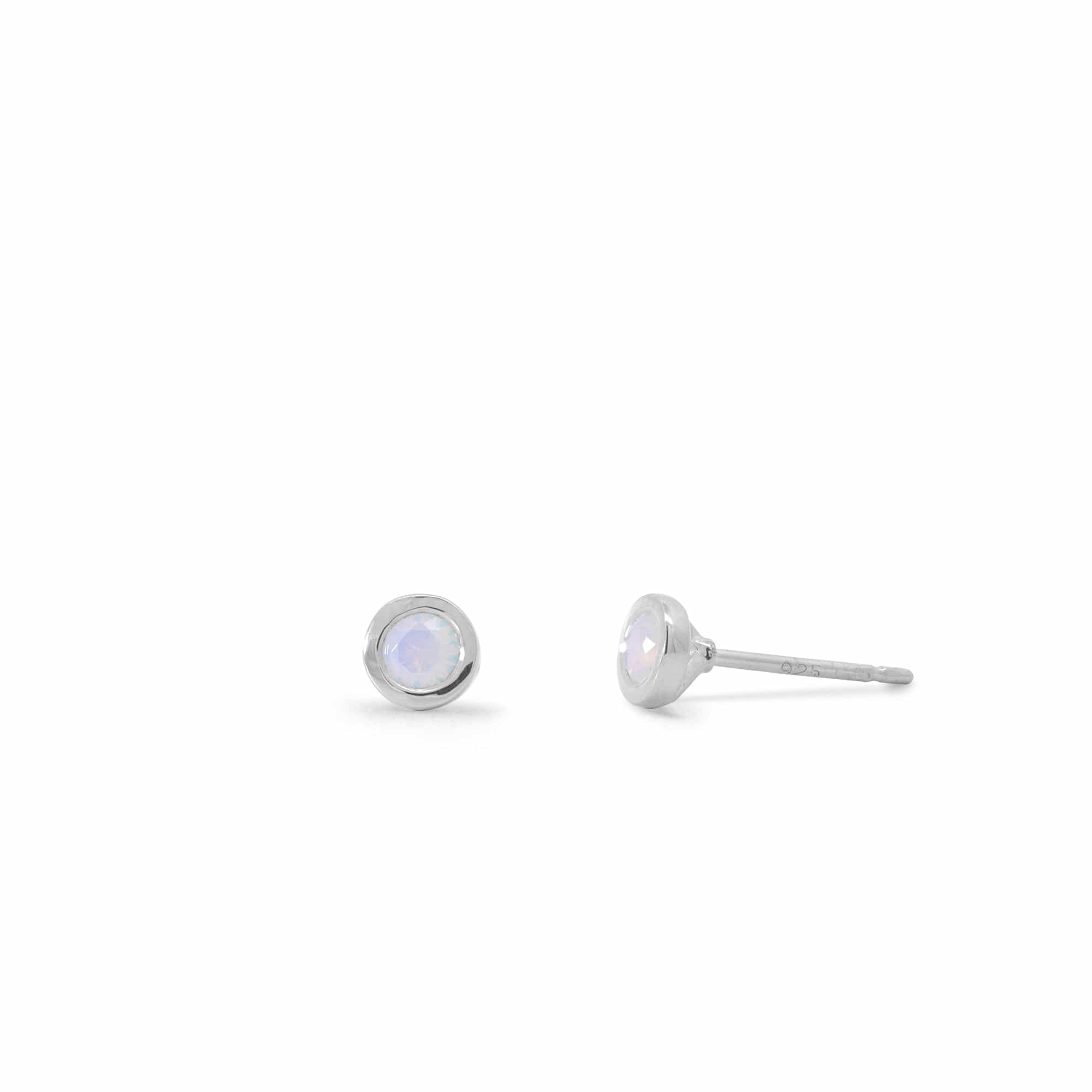 Boma Jewelry Clare Mini Studs with Stone